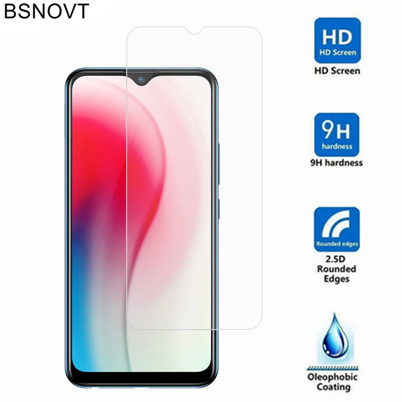 

2PCS Screen Protector For Vivo U3x Glass Phone Screen Protector Tempered Glass For Vivo U10 Glass For Vivo U3x U10 6.35" BSNOVT