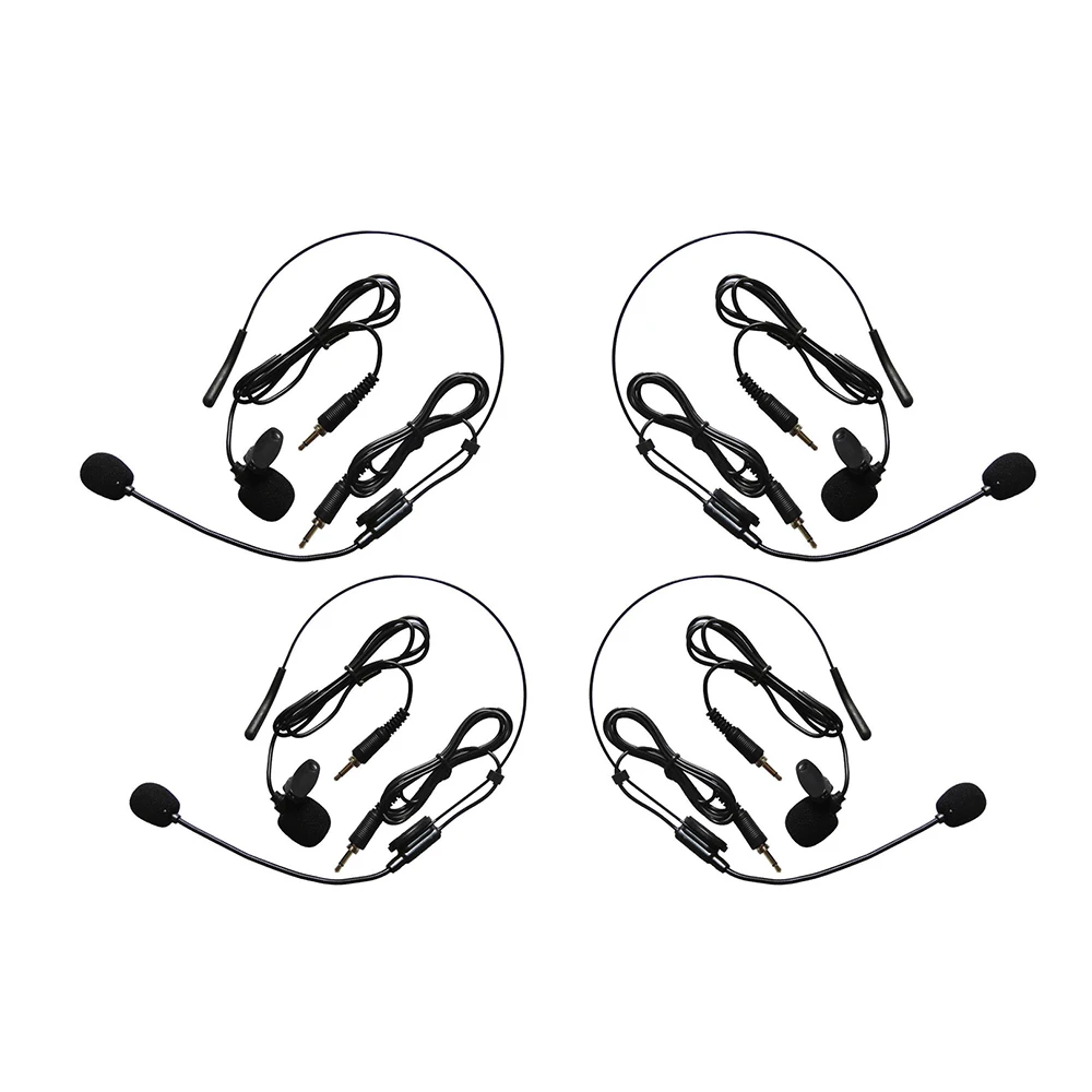 STARAUDIO 4 канальный Профессиональный лацкан петличный микрофон наушники Беспроводной микрофон Системы 4CH микрофон для церкви этап вечерние диско SMV-4000B