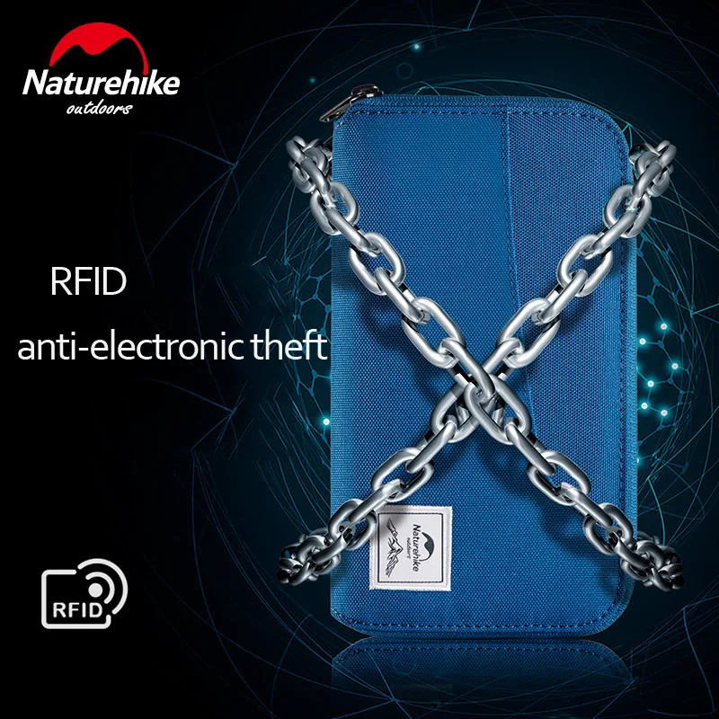 Naturehike паспорт дорожный кошелек RFID Блокировка Паспорт Кредитная карта пакет ID