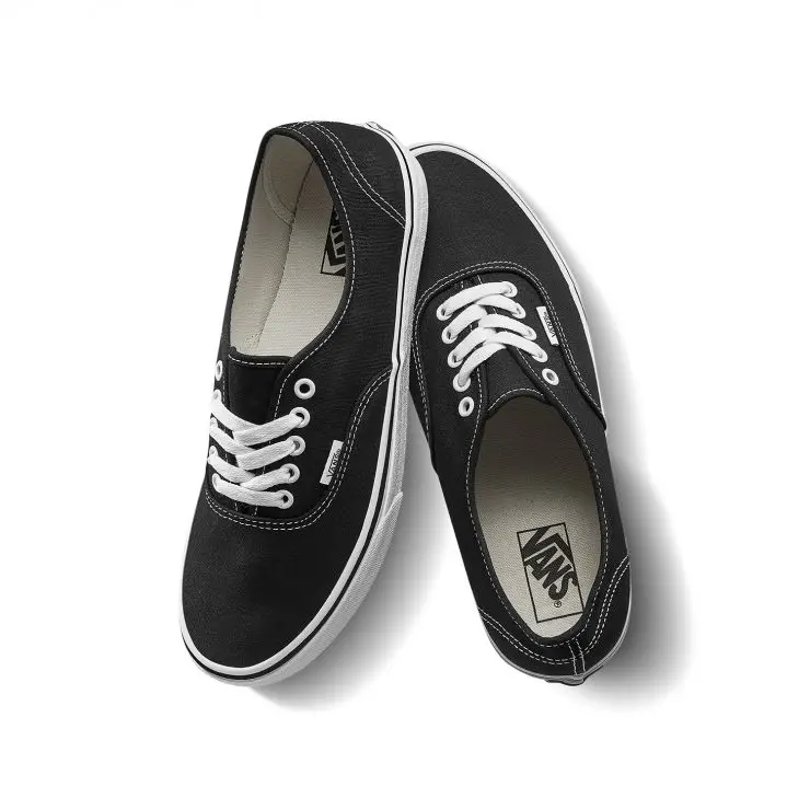 VANS Аутентичные парные модели, обувь для скейтбординга, парусиновые низкие кроссовки на шнуровке в уличном стиле, легкие прочные VN000EE3RED