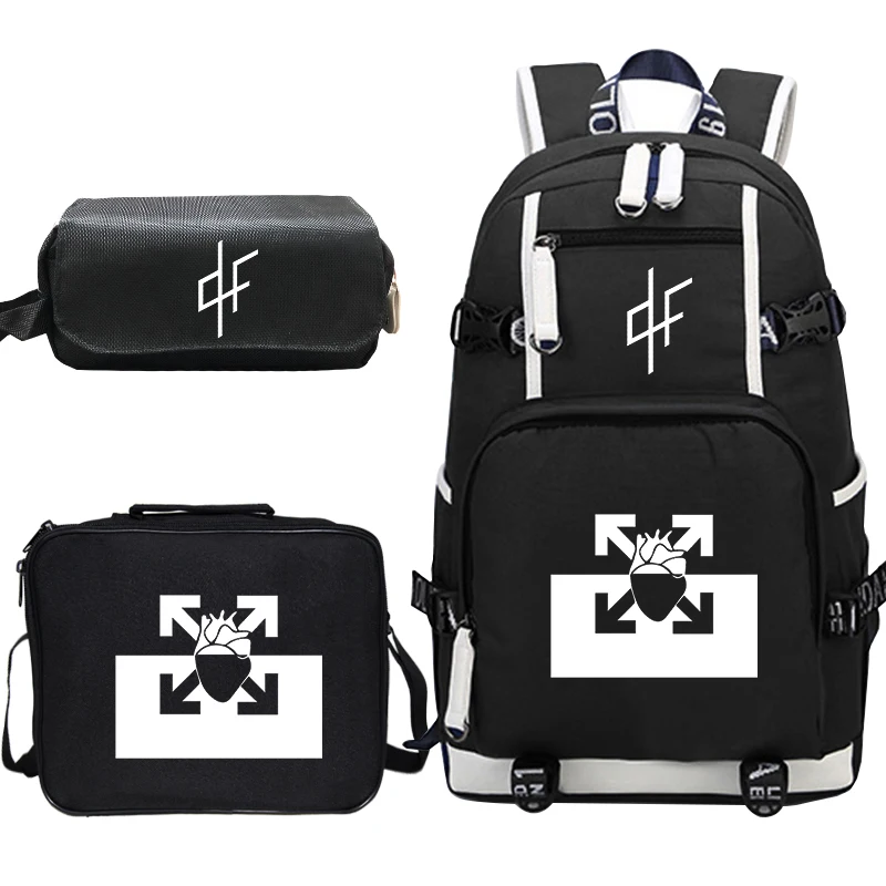 Mochila PNL в Корейском стиле рюкзак 3 шт./компл. сумка для ланча Карандаш Чехол школьные сумки для девочек подростков мальчиков туристические рюкзаки ноутбук рюкзак