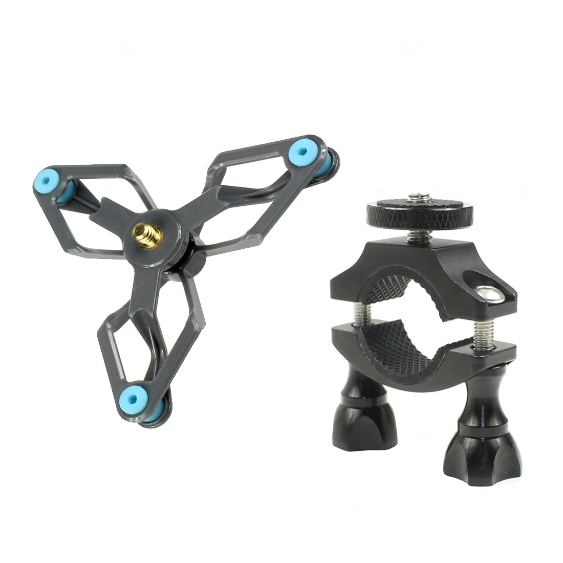 Support Vélo Pour Smartphone / Cardan - Fixation Guidon Pour Osmo Mobile 2, 3, OM 4 - Stabilisateur Pour Vidéos à Vélo