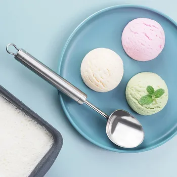 

Ice Cream Spoon Stainless Steel Mashed Fruit Food Kitchen Essential Tools