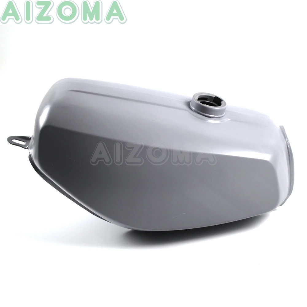 Gray Масло для мотоциклов топливных баков для мотоцикла Simson S50 S51 S70 Enduro» в форме банана «газовый топливный бак с колпачками(200655/191972 - Цвет: Gray
