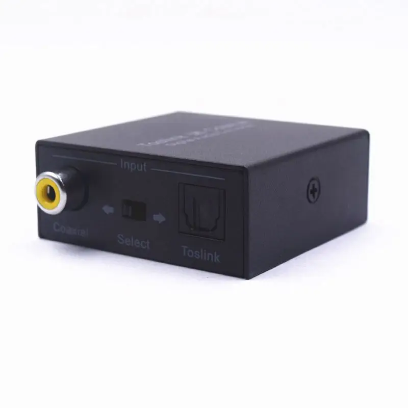 Оптический к коаксиальному, оптический SPDIF Toslink к коаксиальному и коаксиальный к оптическому SPDIF Toslink двунаправленный Swtich Digital Audio Conve