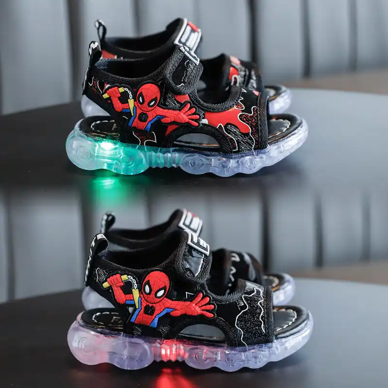spiderman jelly shoes