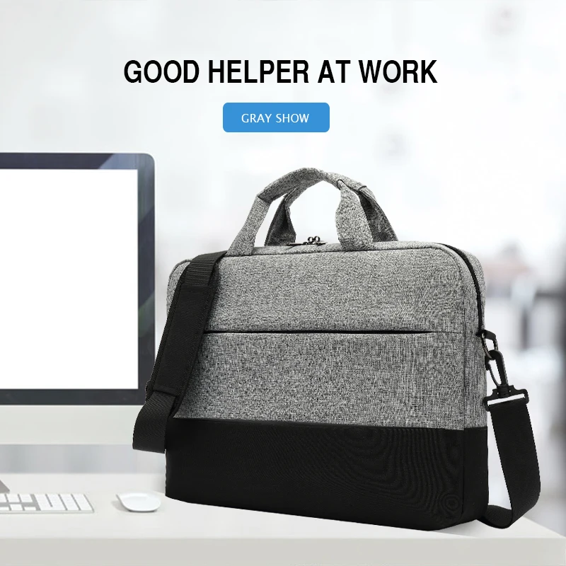 Bolso personalizado para hombre y mujer, bolsa para ordenador portátil,  funda protectora de hombro, maletines, bolso para documentos - AliExpress