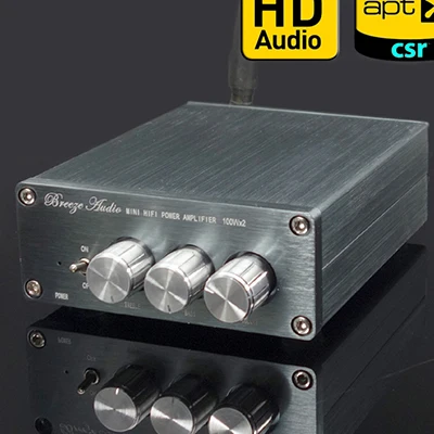 100 Вт* 2 Bluetooth 5,0 2,0 стерео цифровой усилитель TPA3116d2 домашний цифровой усилитель CSR8675+ TPA3116+ PCM5102 dac ATPX HDaptX - Цвет: 100WX2