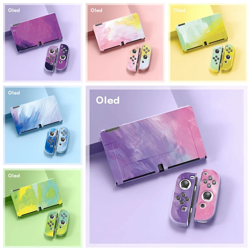 Dockable Case For Nintendo Switch Oled Model Tpu Case Protective Case
