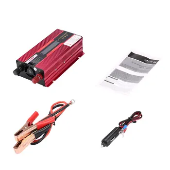 

Solar Power Inverter Modified Pure Sine Wave Converter 3000W / 4000W 12V 220V/ 24V 220V/ 12V 110V Solar Cells 9 X 5 X 16cm OCDAY