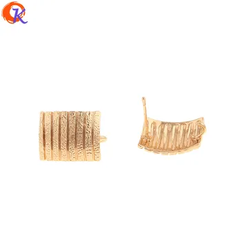 

Cordial Design 30Pcs 11*16MM Jewelry Accessories/Square Earrings Stud/DIY Making/Genuine Gold Plating/Hand Made/Earring Findings