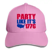 Вечерние нравится это 1776 унисекс Бейсбол Кепки структурированных Классическая Липучка регулируемый остроконечные сэндвич-панелей Кепка-тракер