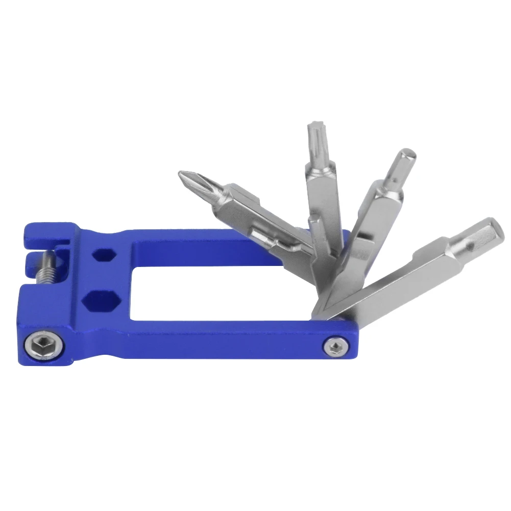 10 in 1 Multifunctional Bike Repair Tools Folding Safety Knife Military Knife Bike Chain Cutter+Wrench Bicycle Accessories