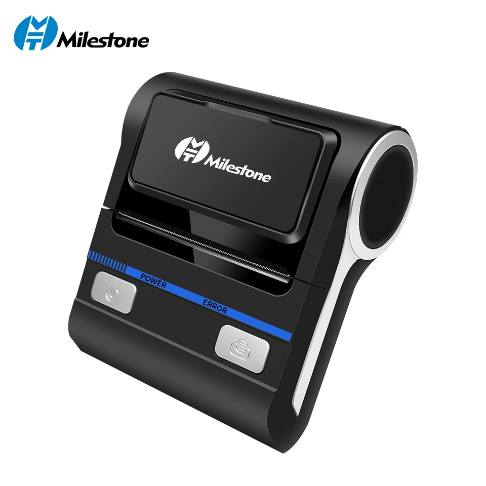 Milestone Impresora Termica Codigo De Barras 2021 New Printer принтер Portable Portátil  Mini Thermal Mi Machine USB Bluetooth