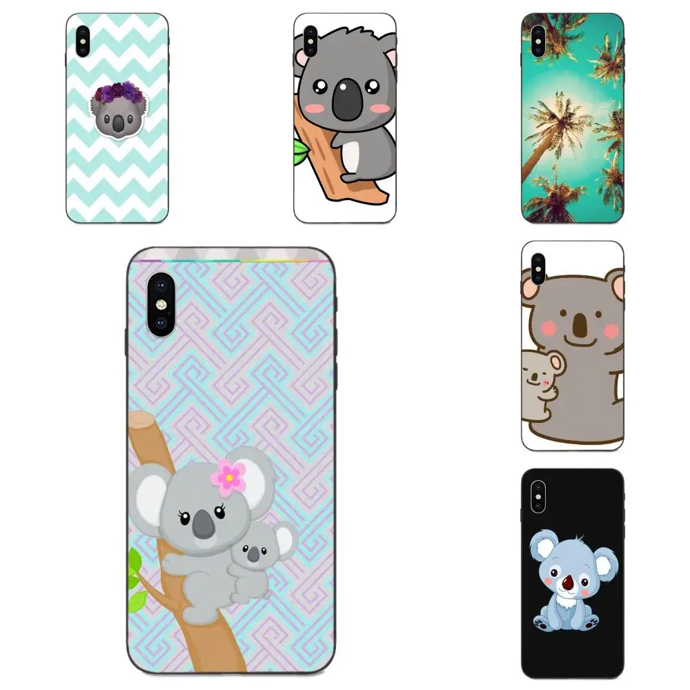 Cute Koala Flexibles For Apple iPhone 11 X XS Max XR Pro 4 4S 5 5S SE 6 6S 7 8 Plus Art On Sale Luxury Phone Case | Мобильные