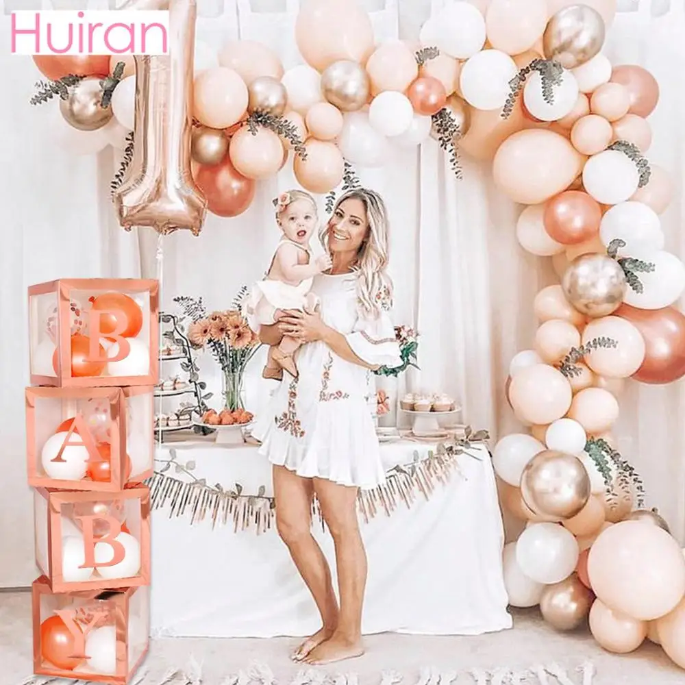 Rose Gold Baby Shower Box Transparent Box Decorations Birthday Girl Baby 1st 1 One Year Christening Baptism Bride To Be Decor Party Diy Decorations Aliexpress Rose Gold Baby Shower Box Transparent Box Decorations Birthday Girl Baby 1st 1 One Year Christening Baptism Bride To Be Decor Party Diy Decorations Aliexpress