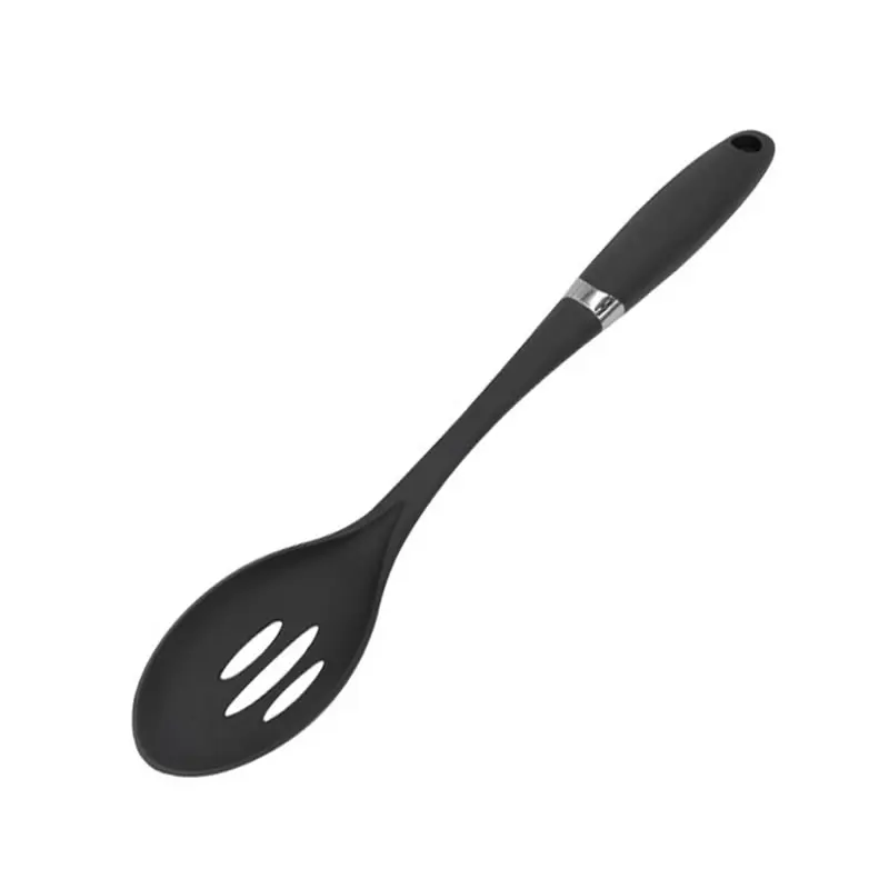 Small Slotted Scoop Upspirit нейлоновые инструменты для приготовления пищи щелевая ложка для салата супа ковш лопатка для макарон Картофелечистка Тернер лопатка для взбивания яиц кухонная утварь - Color: Small Slotted Scoop
