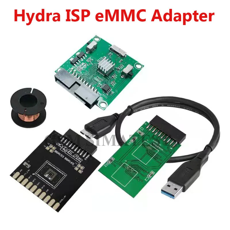 Оригинальный инструмент Hydra eMMC ISP адаптеры с и выводами USB поддержка ключа |