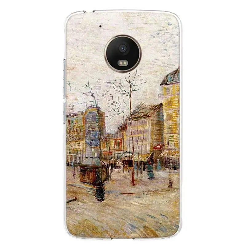 Чехол с рисунком Ван Гога, чехол для телефона Motorola Moto G7 G6 G5S G5 E4 Plus G4 E5 Play power, Европейский подарок, чехол с рисунком