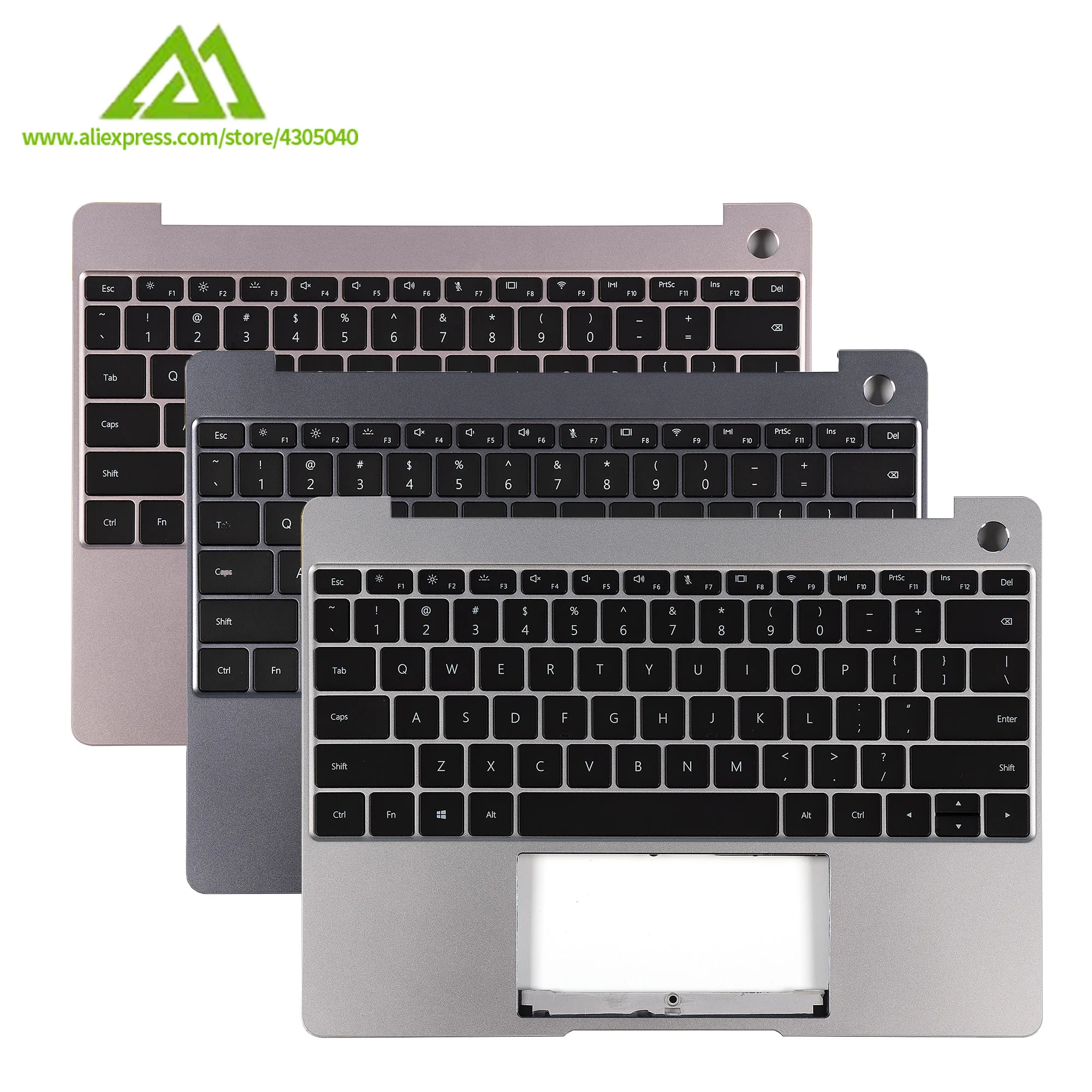 New Original Palmrest With Backlit US Keyboard C Cover For Huawei Matebook 13 WRT/WRTB/HN Series WRT-W09 WRTB-WFE9L HN-W19L