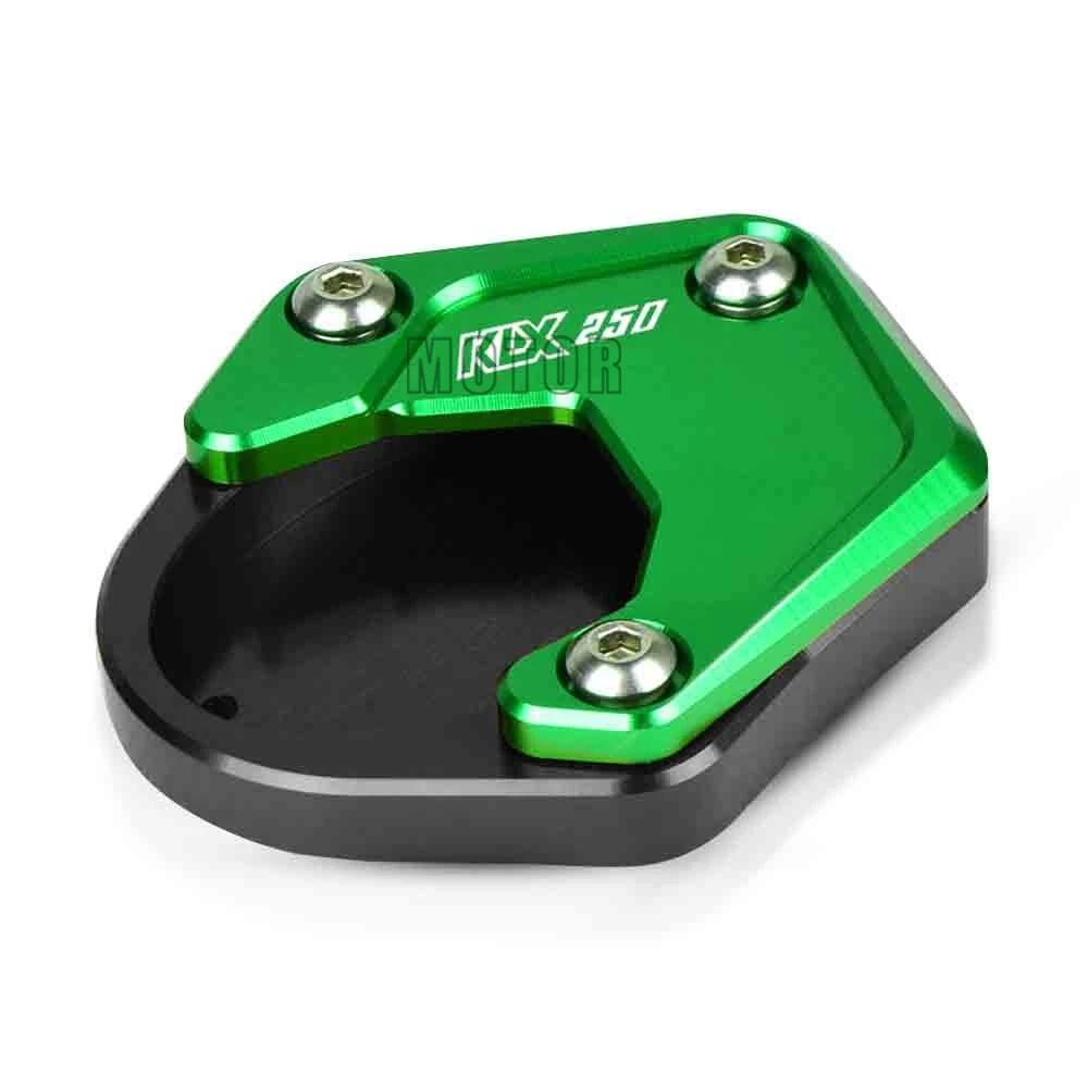 Motocross 09-16 KLX 250 Side Stand Enlarge Plate Kickstand Extension Dirt bike for kawasaki KLX250 2009-2016 10 11 12 13 14 15