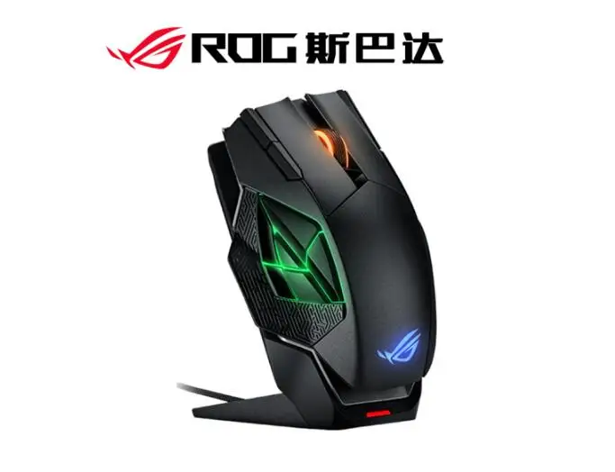 Asus ROG ROG Spatha Wireless Gaming Mouse Bluetooth Mouse RGB Illuminated Macro 8200DPI Asus ROG ROG Spatha Wireless Gaming Mouse Bluetooth Mouse RGB Illuminated Macro 8200DPI