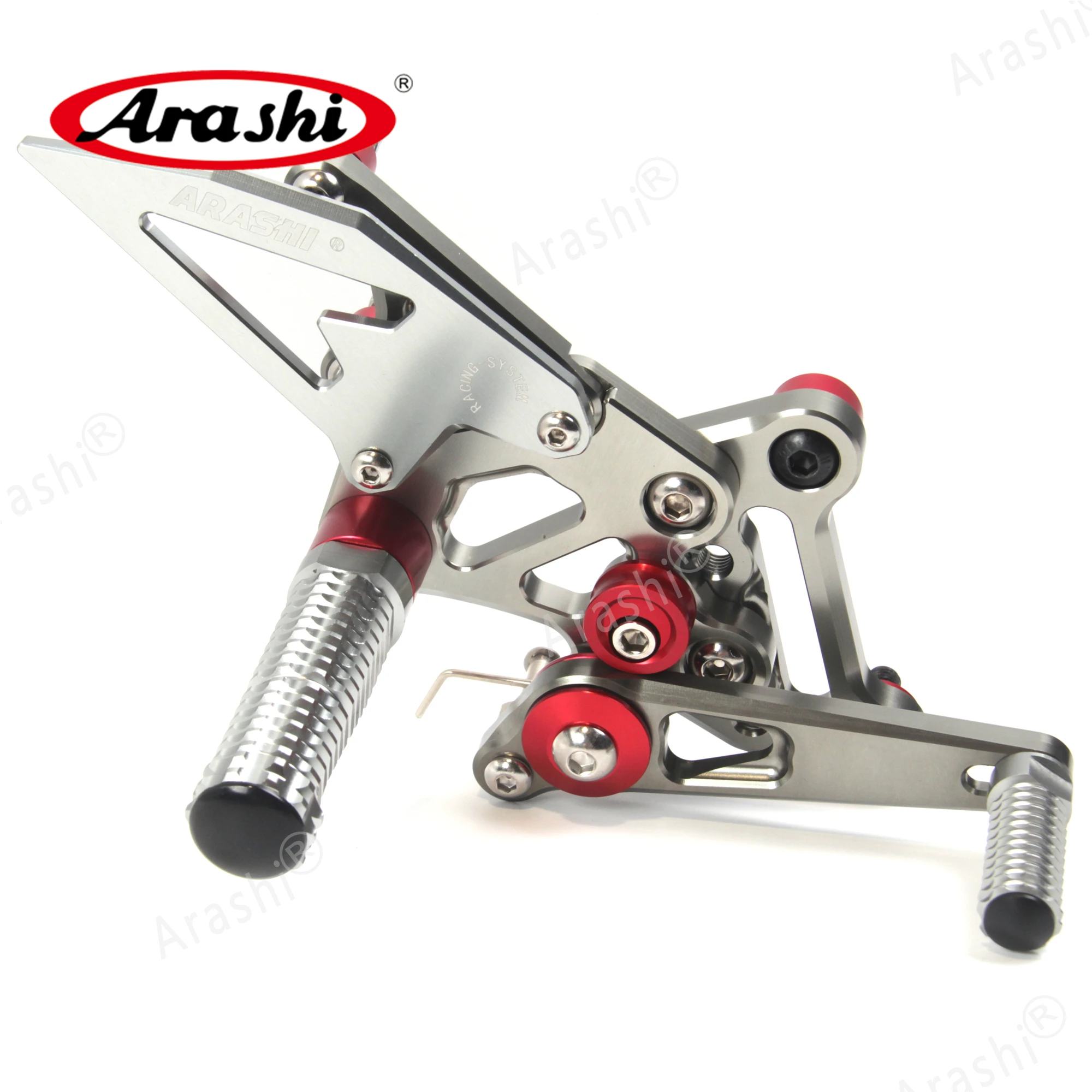 Араши 1 компл двигатель Rider Rearset для KTM 1290 SUPER DUKE R 1290- ЧПУ Регулируемая подножка подножки
