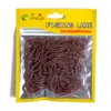 Soft Lure - HENGJIA 50pcs/bag 4cm / 8cm Artificial Earthworm Bait Lifelike Red Worms Fishing Tackle ► Photo 1/4