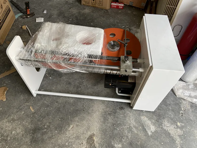 Film Winding Machine 400W Bag Making Machine Edge Strip Recycling Edge Material