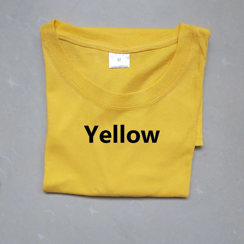 Я надеюсь, что Yoongi имеет хороший день с коротким рукавом унисекс футболка для женщин и мужчин Модная корейская мода Harajuku летняя верхняя одежда - Цвет: Цвет: желтый