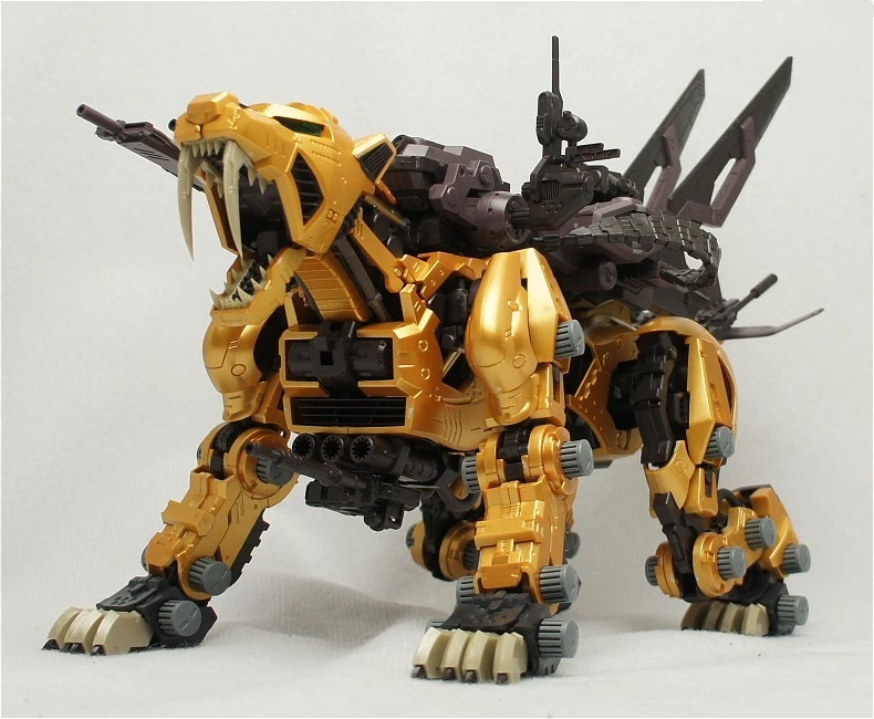 Модель, робот, животное, ZOIDS, 1/72, вручение, строительный меч, тигр, золото, предназначение, броня, Unchained, мобильный костюм, детские игрушки