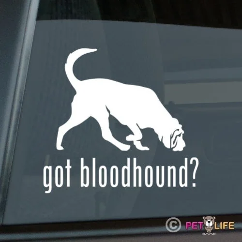 Got Bloodhound стикер штамповочный станок из винила-кровяная Наклейка на окно