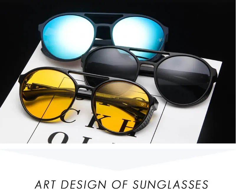 LeonLion панк ретро солнцезащитные очки мужские брендовые дизайнерские солнцезащитные очки мужские дизайнерские очки для мужчин Панк Lunette Soleil Homme UV400