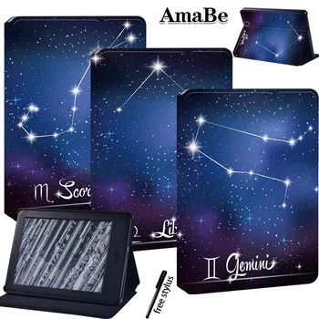 

Star Print Soft Leather Cover Case for Amazon Kindle 10th Generation /Kindle 8th Generation Tablet Case Protective Shell