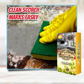 

Scorch Marks Remover Kitchen Oil Cleaner Powder Oil Fume Cleaning Wall Cleaning Agent Household Clean Up Kitchen Tools