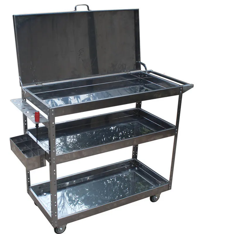 

Butterfly Meaning 430 Magnetic Stainless Steel Extra-large Three Layer Auto Repair Tools Shelf Maintenance Assembly ling jian ch