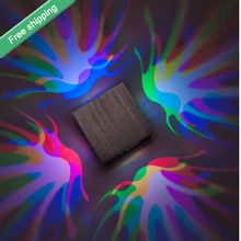 

2016 Novelty design Light led Wall Lamp 3W For Aisle Bedroom Corridor Porch,Background Light Luminous Efficiency Lamps