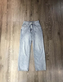 

2020 Women's Fashion High Quality Straight Ankle Jeans