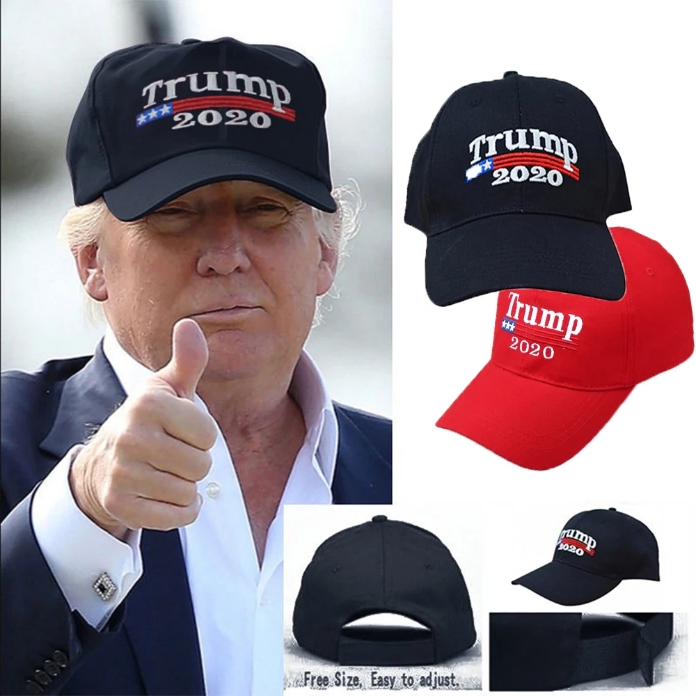 Новинка, Дональд Трамп, Переизбранный президент, флаг США, бейсболка с ...