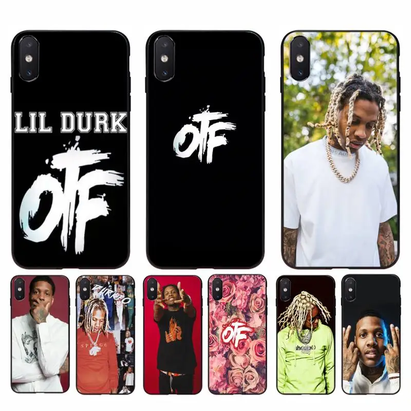 Мягкий чехол Yinuoda lil durk для телефона iPhone 11 8 7 6 6S Plus X XS MAX 5 5S SE 2020 XR pro | Мобильные