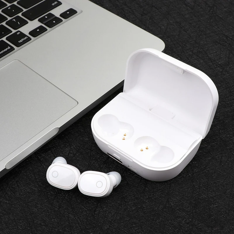 ABHU-Bluetooth 5,0 настоящие беспроводные наушники спортивные гарнитуры шумоподавление 2000 мАч