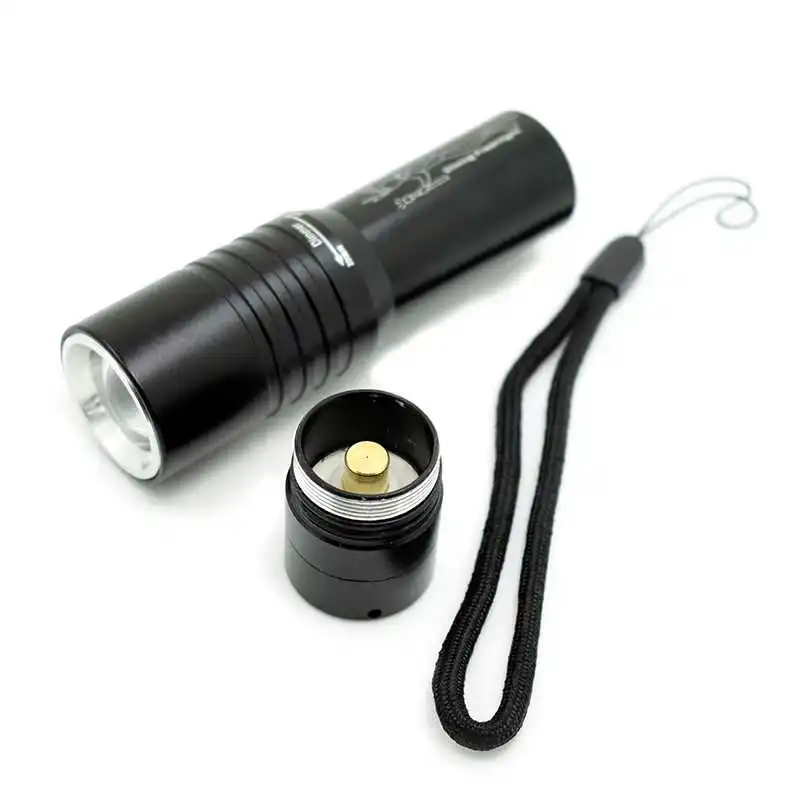 3800LM XML T6 Waterproof Diving Flashlight Zoomable Torch Underwater 100M Spearfishing Lamp Scuba Flashlights By 18650
