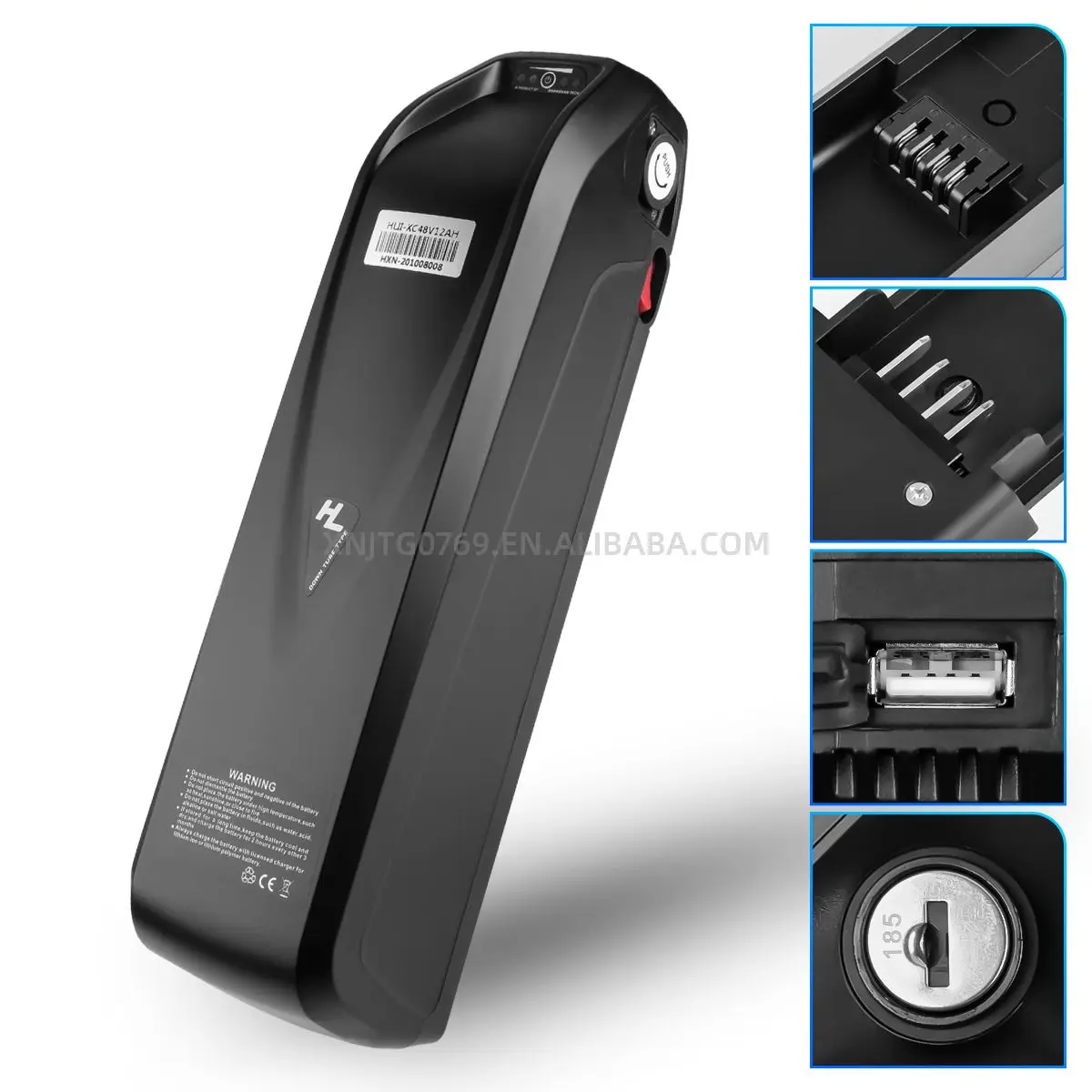 12ah com Fonte de Energia Energup Bateria Elettric Bicicleta Lítio Eletrônico 48v Usb 4 Cheap Acessórios para interruptor