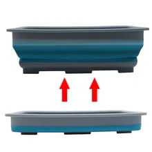 Трендовый бытовой простой жизни складной ведро Портативный Кемпинг Рыбалка инструмент для мойки автомобилей портативный водонепроницаемый складной бассейн высокого качества 812