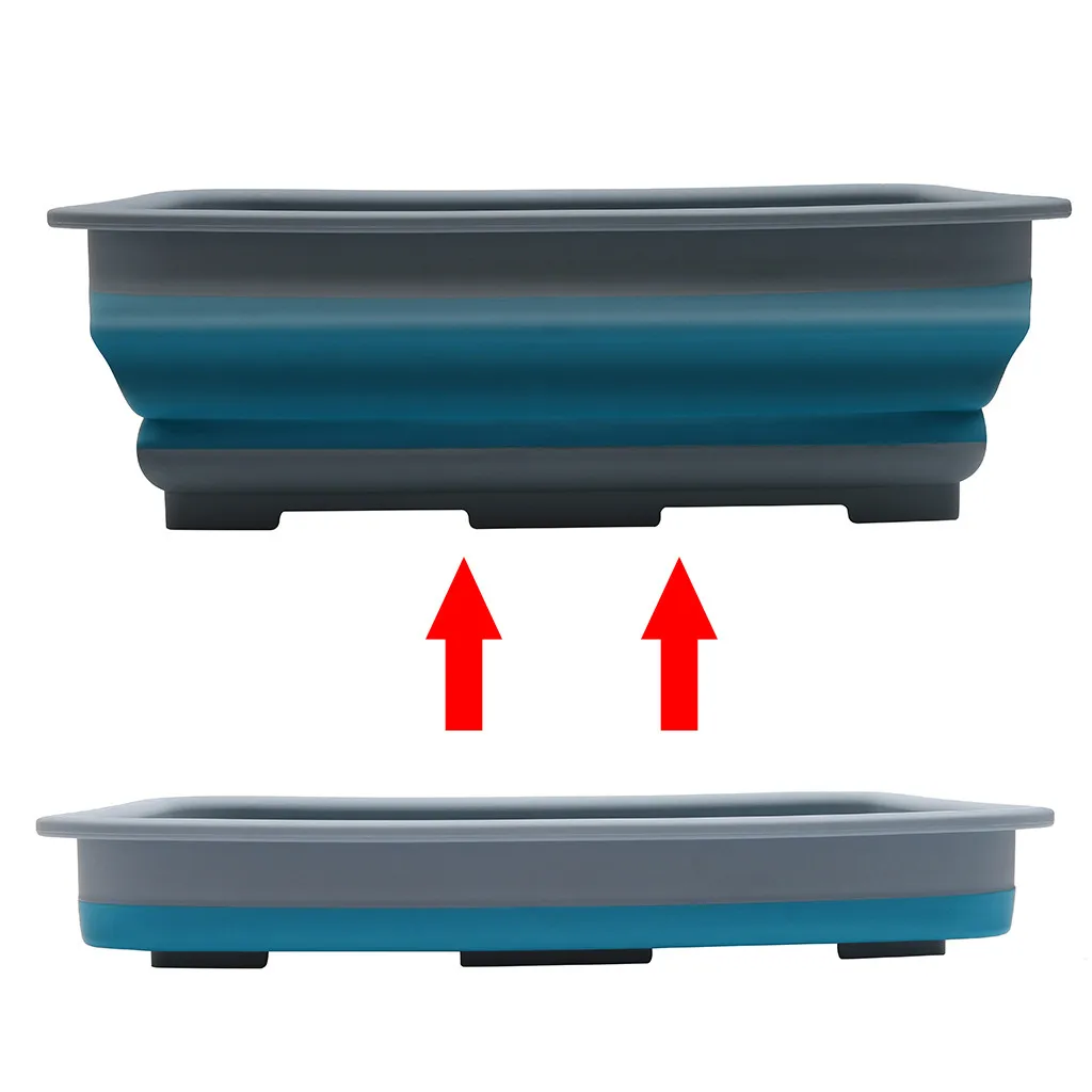 Модное бытовое простое спасательное складное ведро портативный инструмент для