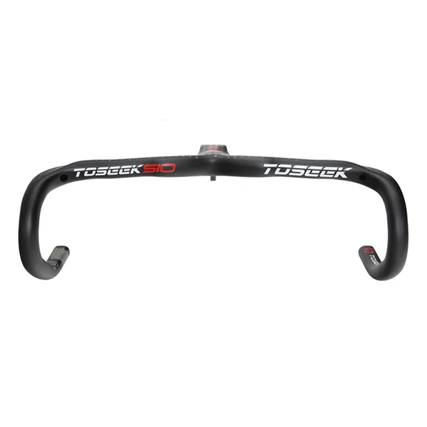 Toseek Vollcarbon Lenker Rennrad Bent Bar Manillar Integrado Del Manillar De La Bicicleta Brillante/mate Bike Teile