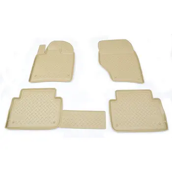 

Interior mats Audi Q7 (4lb) (2005) beige npl-po-05-77-b