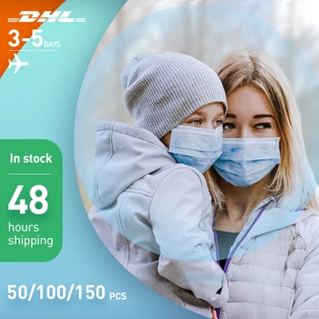 

Adults Face Masks 200 PCS 3 Ply Protection Mouth Masks Hygiene Mask Maske maschera mondmasker kinderen mundschutzmaske