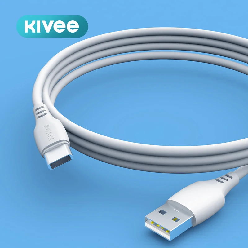 Kivee 2.1A USB смартфон зарядное устройство с кабелем для Apple Android Samsung Galaxy S8 S9Plus Xiaomi mi9