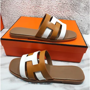 

flat Slippers Women 2020 Summer Outdoors Sandals Women Casual Beach Shoes Woman fliipflops multicolor plus size